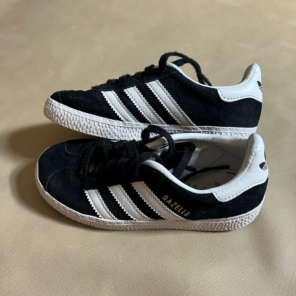 Adidas Gazelle Black and White Classic Sneakers